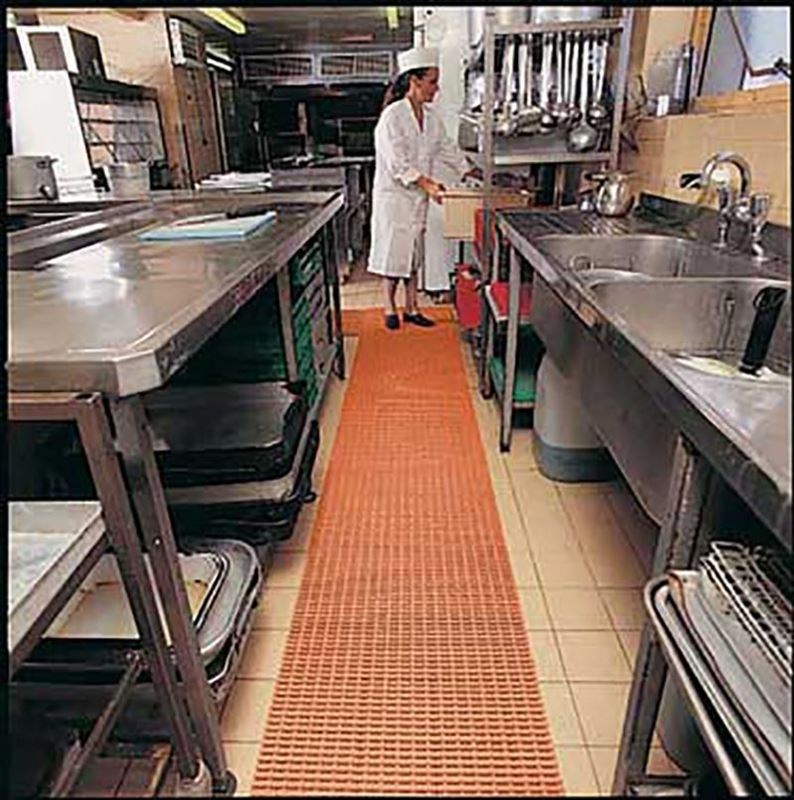 Image of a food industry floor mat.