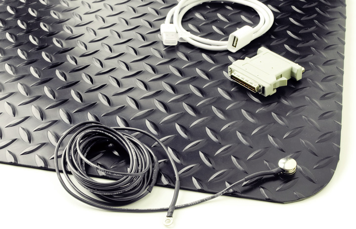 Image of sensitive devices that can be protected by anti-static mats.