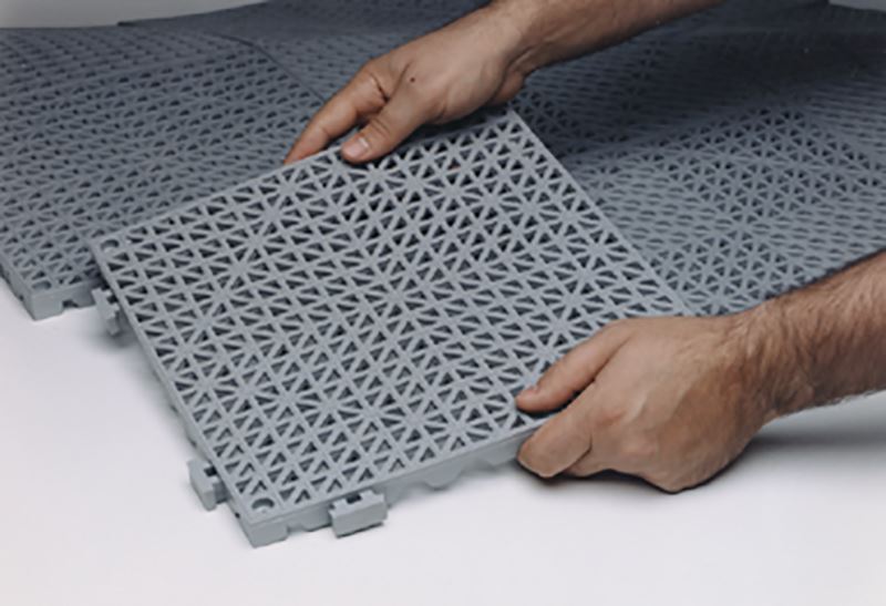 Cushion Grid Mat: Light Application Duty Matting & Wet Area Floor Mats