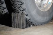 Picture of Heavy-Duty Recycled Rubber Wheel Chocks