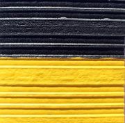 Picture of SAFETY-SPUN  ROLL 3/8"X36"X60' BLACK W/ YELLOW BORDER