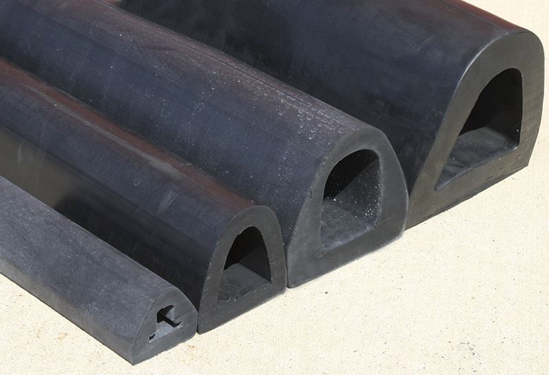 Extruded Wall Guards for Loading Docks, Garages, Marinas Industrial