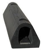 Picture of WALL GUARD EXTRUDED D 4" X 4 1/4" X 24" W/BAR