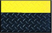 Picture of DIAMOND DEK RUNNER ROLL 24"X25 YDS BLACK W/ YELLOW