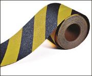 Picture of ANTISLIP TAPE  4" X 60'  BLACK YELLOW