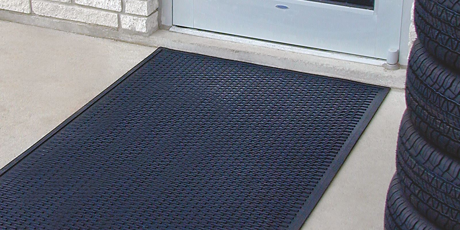 Scraper Entrance Mat 3' X 5' Black