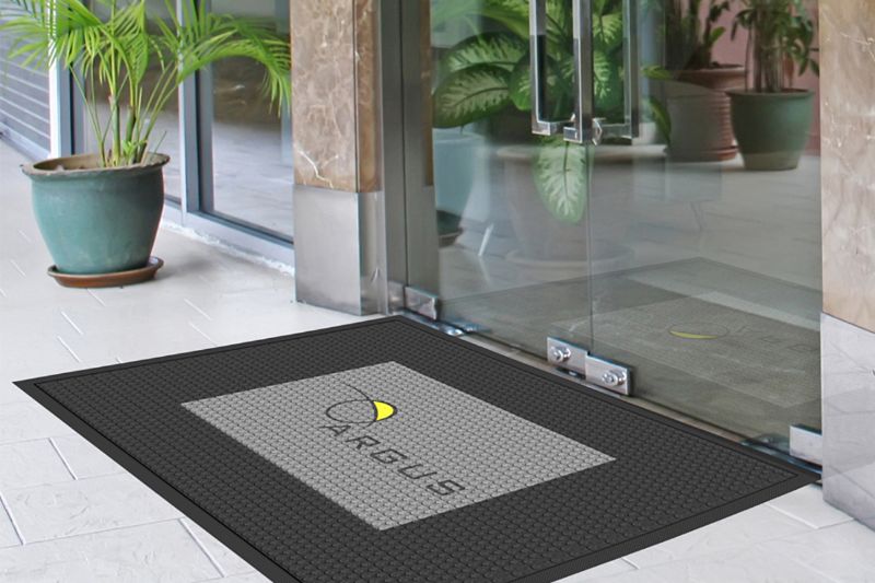 Scraper Digital Print Logo Mats | Industrial Rubber Anti-Fatigue Mats ...