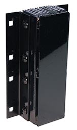 Steel face bumper 